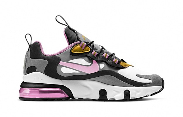 (Preschool) Nike Air Max 270 RT 'White Pink Grey' BQ0102-017 Order (Preschool) Nike Air Max 270 RT 'White Pink Grey' BQ0102-017