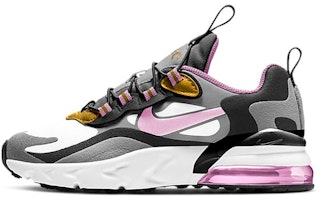 (Preschool) Nike Air Max 270 RT 'White Pink Grey' BQ0102-017 (Preschool) Nike Air Max 270 RT 'White Pink Grey' BQ0102-017