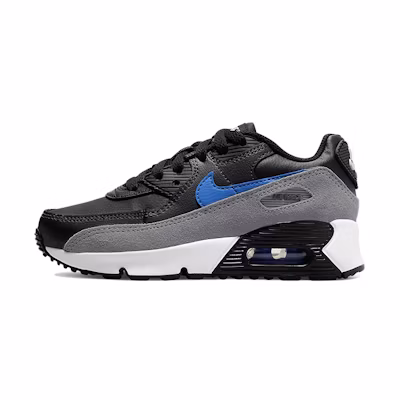(PS) Nike Air Max 90 'Black Medium Blue'