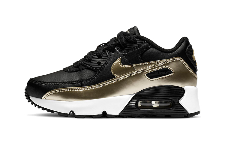 Buy (PS) Nike Air Max 90 'Negro Oro Metálico Estrella' CD6867-008