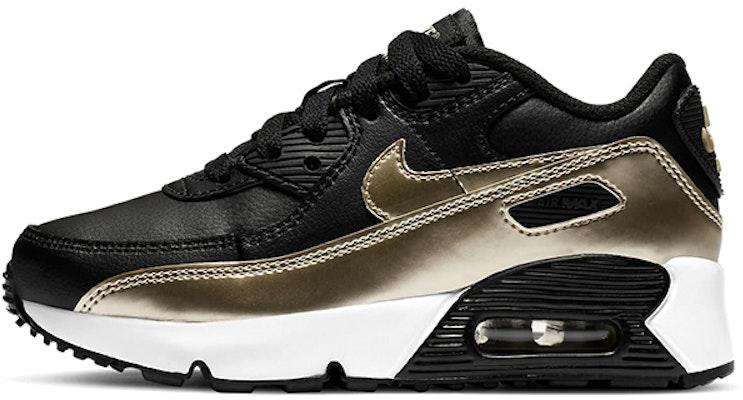 (PS) Nike Air Max 90 'Negro Oro Metálico Estrella' CD6867-008 Buy (PS) Nike Air Max 90 'Negro Oro Metálico Estrella' CD6867-008