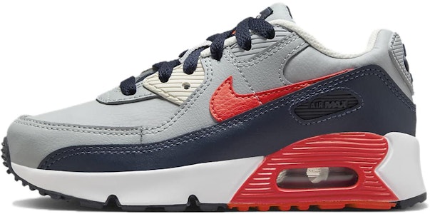 中童 Nike Air Max 90 舒適 耐磨輕便 低幫 兒童跑步鞋 灰紅色 Buy 中童 Nike Air Max 90 舒適 耐磨輕便 低幫 兒童跑步鞋 灰紅色