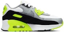 Order 中童 Nike Air Max 90 Ltr BP 防滑耐磨 跑步鞋 白灰黃