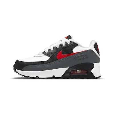 (PS) Nike Air Max 90 'White Black Red'