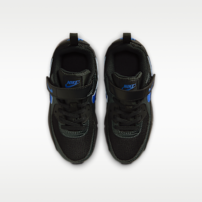 Shop (PS) Nike Air Max 90 Zwart/Donker Grijs/Racer Blauw IV7239-008
