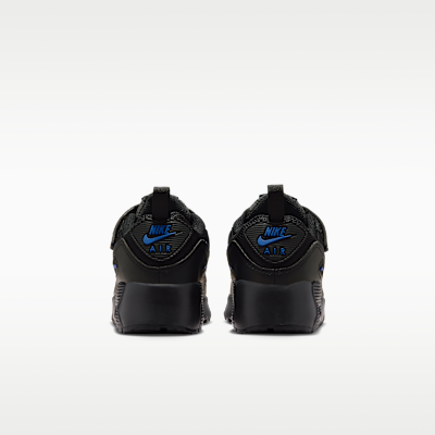 Details for (PS) Nike Air Max 90 Zwart/Donker Grijs/Racer Blauw IV7239-008