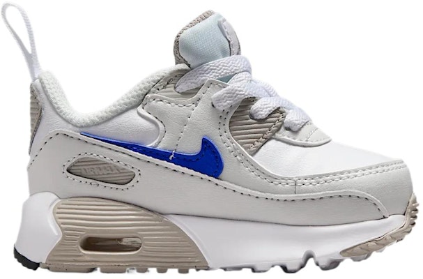 (Preschool) Nike Air Max 90 EasyOn White College Grey Summit White Racer Blue (I) HF6359-105 Order (Preschool) Nike Air Max 90 EasyOn White College Grey Summit White Racer Blue (I) HF6359-105