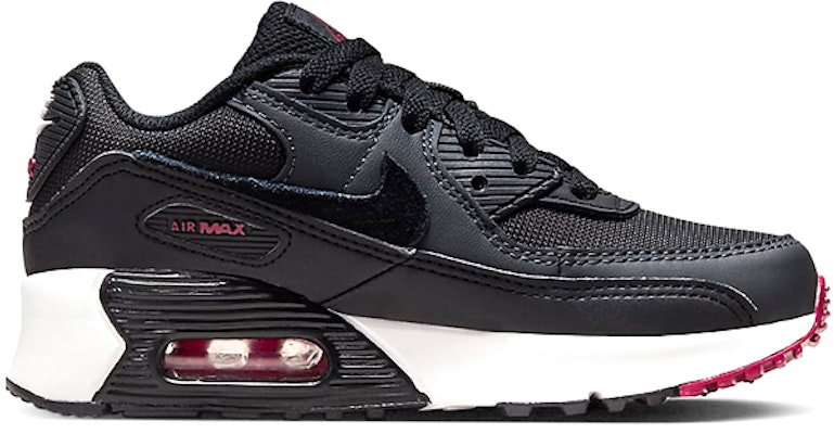 (PS) Nike Air Max 90 Kulit 'Hitam Merah Tim' CD6867-022 Order (PS) Nike Air Max 90 Kulit 'Hitam Merah Tim' CD6867-022