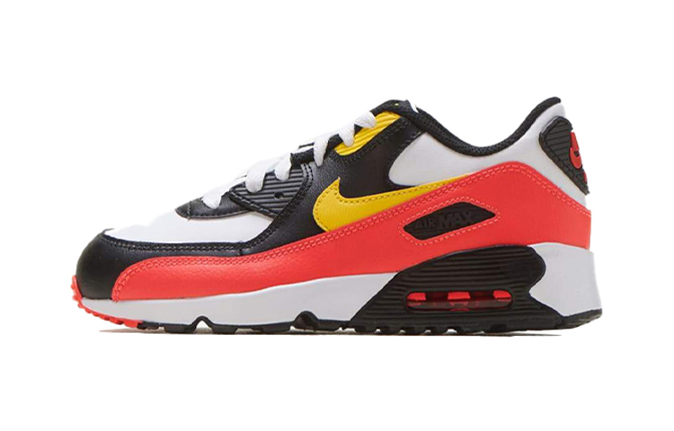 Buy (PS) Nike Air Max 90 Leather 'Amarillo Cromo Negro Carmesí' 833414-120