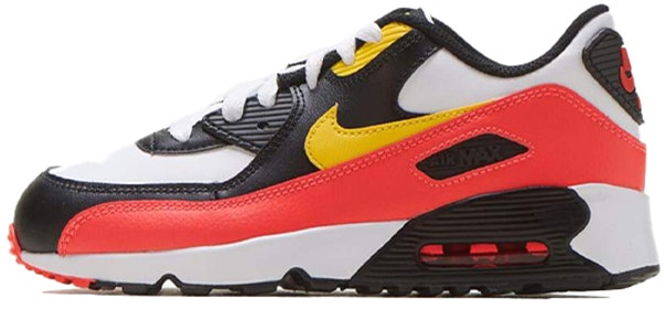 preschool-nike-air-max-90-leather-chrome-yellow-black-crimson-833414-120