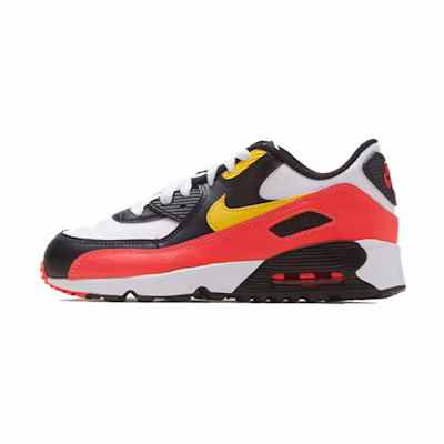 (PS) Nike Air Max 90 Leather 'Chrome Yellow Black Crimson'