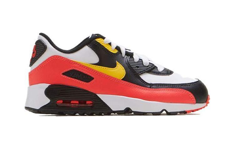 (PS) Nike Air Max 90 Leather 'Chrome Yellow Black Crimson' 圖 2