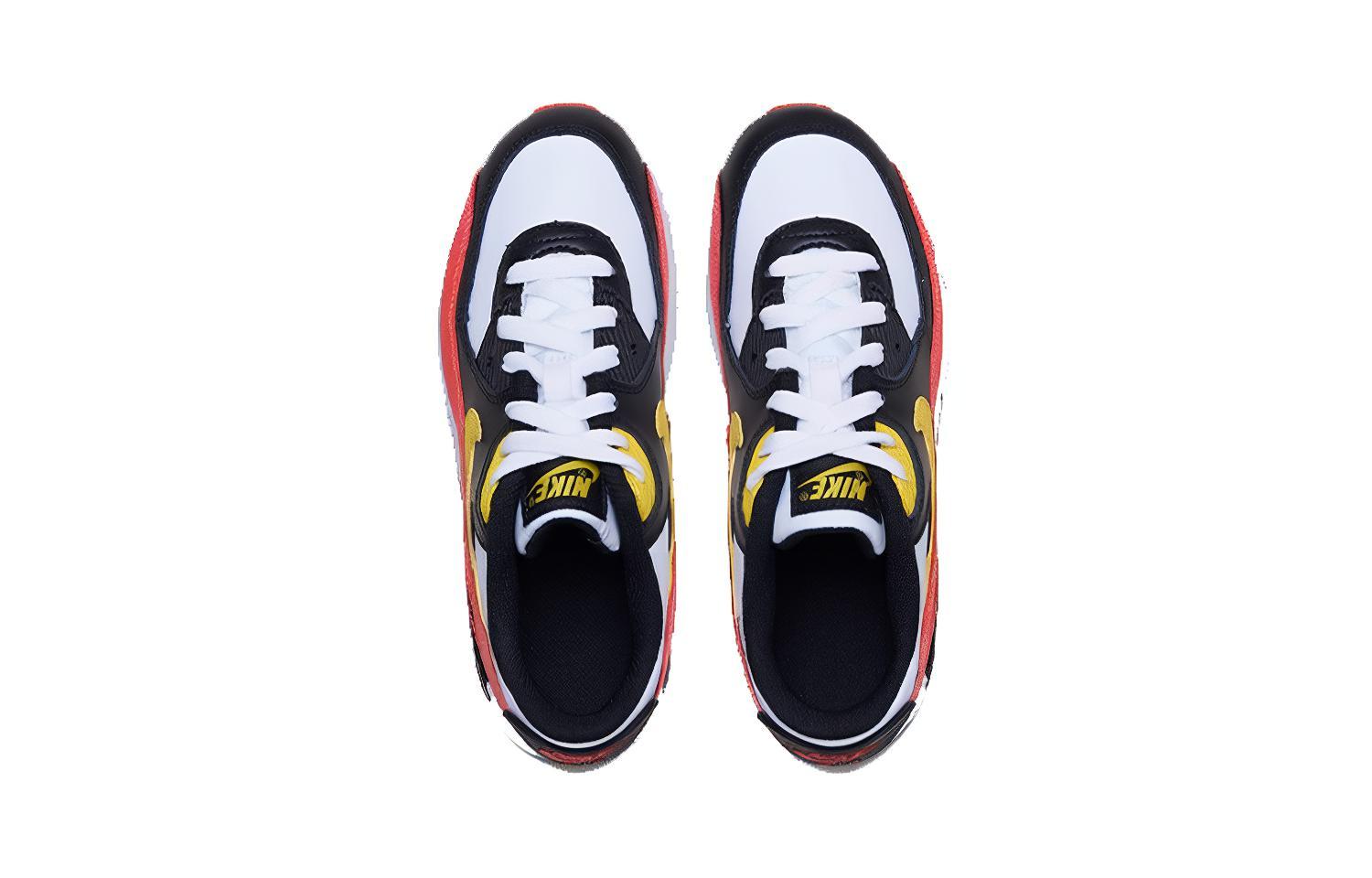 (PS) Nike Air Max 90 Leather 'Chrome Yellow Black Crimson' 圖 3
