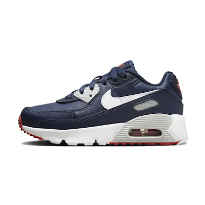(PS) Nike Air Max 90 Leather 'Obsidian Track Red'