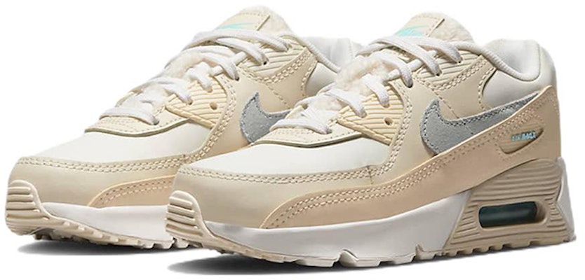 (PS) Nike Air Max 90 de Cuero 'Phantom Shimmer' DZ5319-001 Lookbook (PS) Nike Air Max 90 de Cuero 'Phantom Shimmer' DZ5319-001