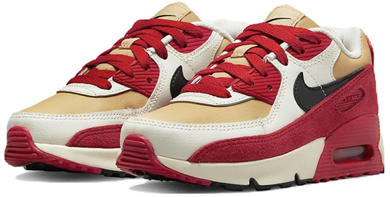 (PS) Nike Air Max 90 Kulit 'Sesame Red Clay' CD6867-200 Lookbook (PS) Nike Air Max 90 Kulit 'Sesame Red Clay' CD6867-200