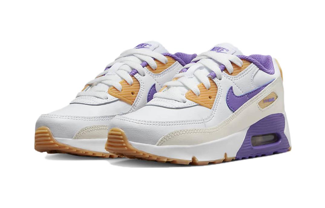 (PS) Nike Air Max 90 Leather 'White Action Grape' 圖 3