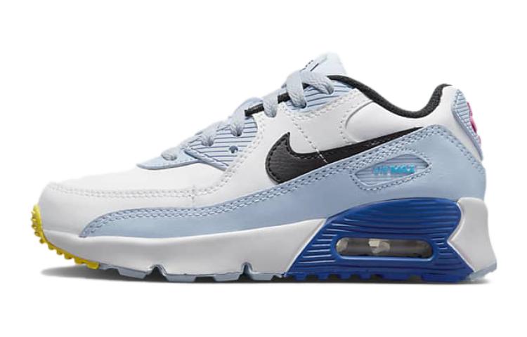 Buy (PS) 나이키 에어맥스 90 가죽 '화이트 블루 위스퍼' DV3608-101