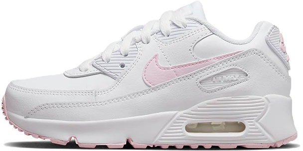 nike-air-max-90-leather-white-pink-foam-ps