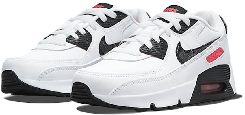 (Preschool) Nike Air Max 90 Leather SE 2 'White Very Berry' DM0163-100 Lookbook (Preschool) Nike Air Max 90 Leather SE 2 'White Very Berry' DM0163-100