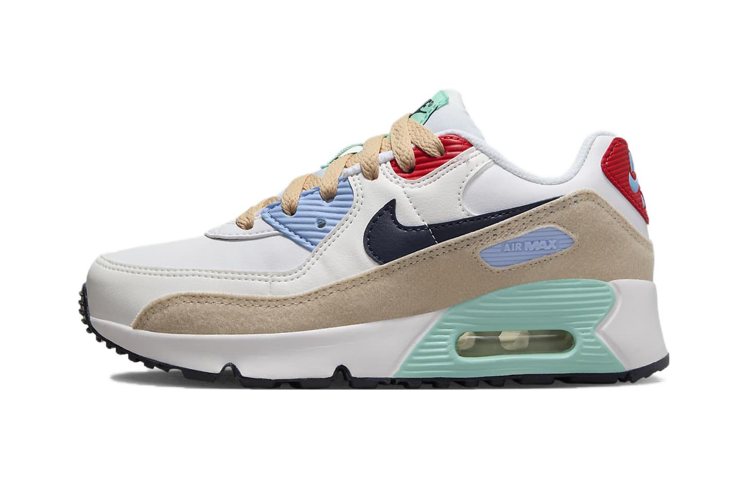 Buy (PS) Nike Air Max 90 Leather SE 'Parches' DZ2889-100