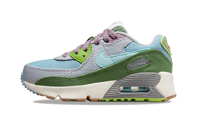 Buy (PS) Nike Air Max 90 SE 'Sun Club - Azul Desgastado Treeline' DQ4017-400