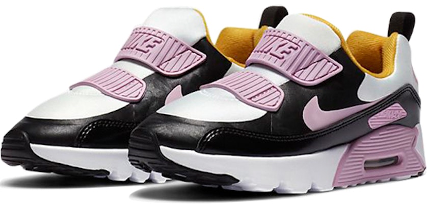 中童 Nike Air Max 90 Tiny 拼色休閒 低筒 跑步鞋 黑粉 Lookbook 中童 Nike Air Max 90 Tiny 拼色休閒 低筒 跑步鞋 黑粉