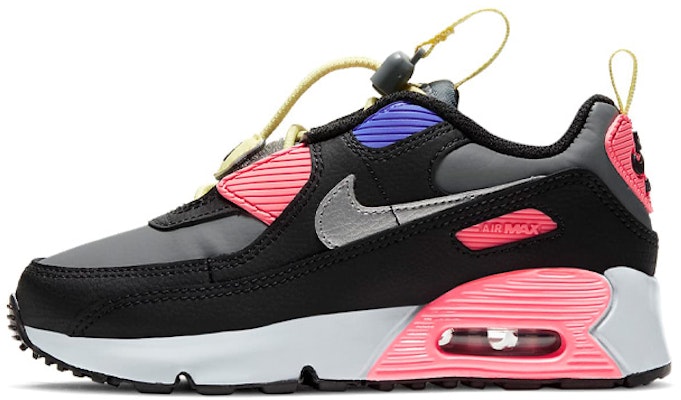 (Preschool) Nike Air Max 90 Toggle 'Smoke Grey Sunset Pulse' CV0064-004 Buy (Preschool) Nike Air Max 90 Toggle 'Smoke Grey Sunset Pulse' CV0064-004