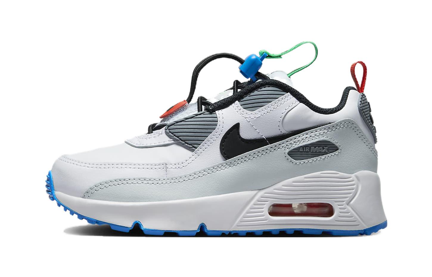 (PS) Nike Air Max 90 Toggle 'White Blue Green'