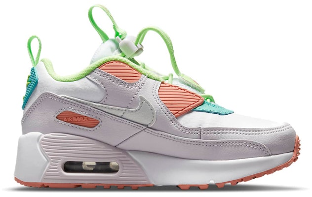 (Preschool) Nike Air Max 90 Toggle 'White Crimson Bliss' CV0064-102 Order (Preschool) Nike Air Max 90 Toggle 'White Crimson Bliss' CV0064-102