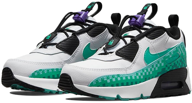 【BP幼童】Nike Air Max 90 Toggle SE 低幫運動鞋 白綠色 Lookbook 【BP幼童】Nike Air Max 90 Toggle SE 低幫運動鞋 白綠色