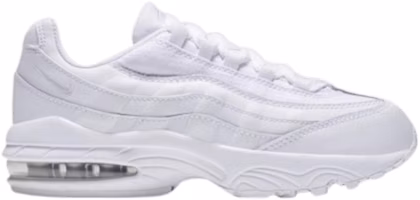 (Preschool) Nike Air Max 95 'White Metallic Silver' 905461-104 (Preschool) Nike Air Max 95 'White Metallic Silver' 905461-104