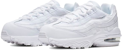 (PS) Nike Air Max 95 'Blanco Plata Metálica' 905461-104 Lookbook (PS) Nike Air Max 95 'Blanco Plata Metálica' 905461-104