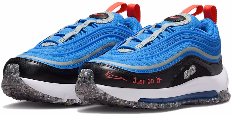(Preschool) Nike Air Max 97 'Blue Black Crimson' FB9111-400 Lookbook (Preschool) Nike Air Max 97 'Blue Black Crimson' FB9111-400