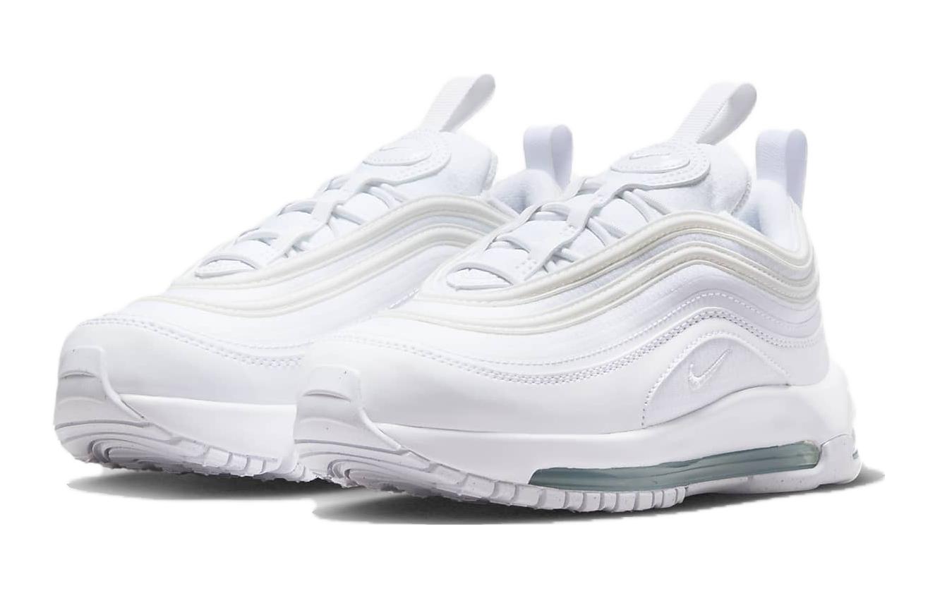 Lookbook 兒童 Nike Air Max 97 百搭 防水防滑 兒童休閒鞋 白色