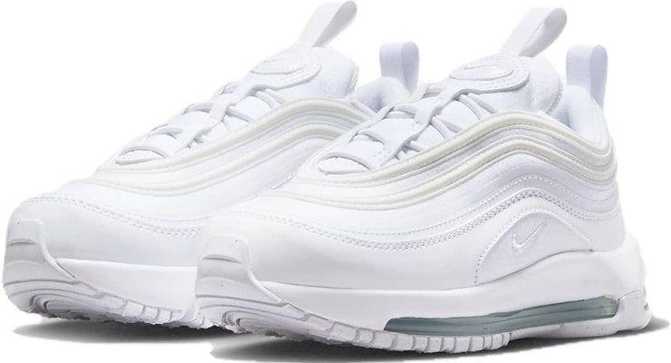 兒童 Nike Air Max 97 百搭 防水防滑 兒童休閒鞋 白色 Lookbook 兒童 Nike Air Max 97 百搭 防水防滑 兒童休閒鞋 白色