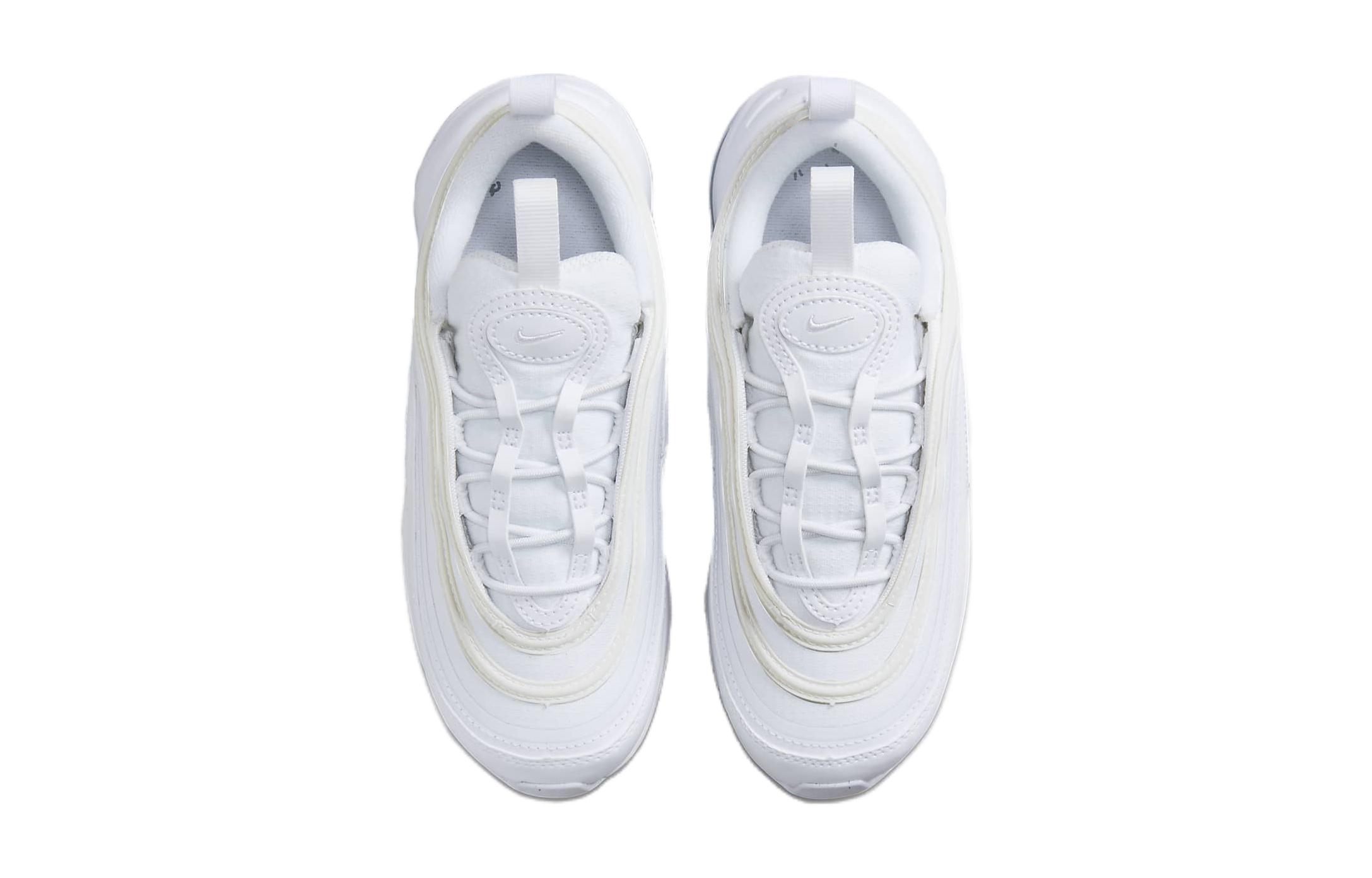 Shop 兒童 Nike Air Max 97 百搭 防水防滑 兒童休閒鞋 白色