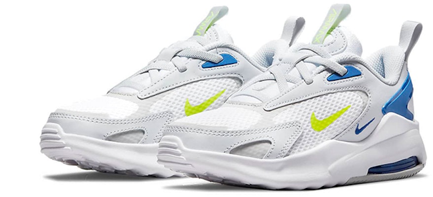 中童 Nike Air Max Bolt 輕便 低筒 跑鞋 白灰藍 Lookbook 中童 Nike Air Max Bolt 輕便 低筒 跑鞋 白灰藍