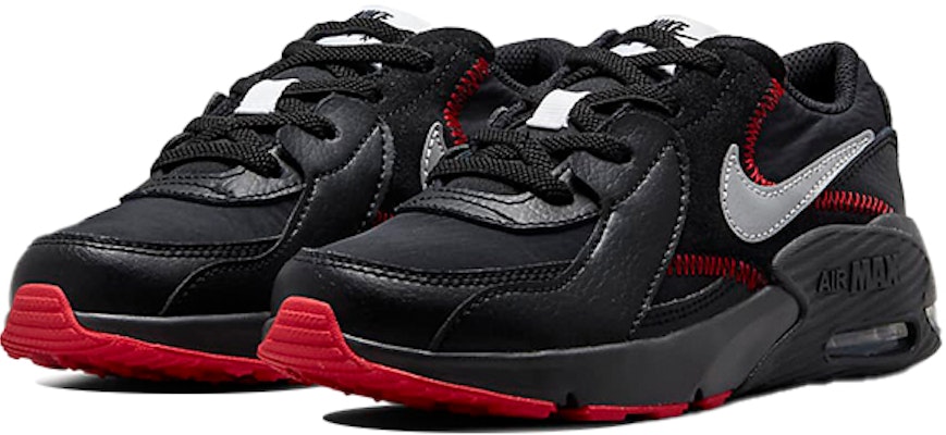 (Preschool) Nike Air Max Excee 'Black Sport Red' CD6892-016 Lookbook (Preschool) Nike Air Max Excee 'Black Sport Red' CD6892-016