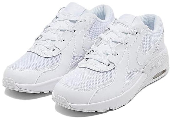 (Preschool) Nike Air Max Excee 'Triple White' CD6892-100 Lookbook (Preschool) Nike Air Max Excee 'Triple White' CD6892-100