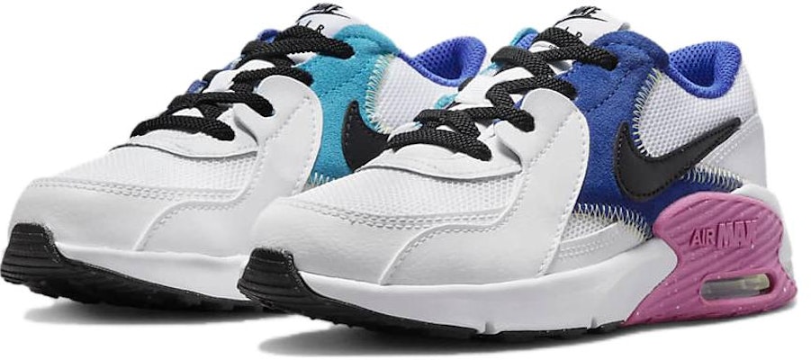 (Preschool) Nike Air Max Excee 'White Royal Fuchsia' CD6892-117 Lookbook (Preschool) Nike Air Max Excee 'White Royal Fuchsia' CD6892-117