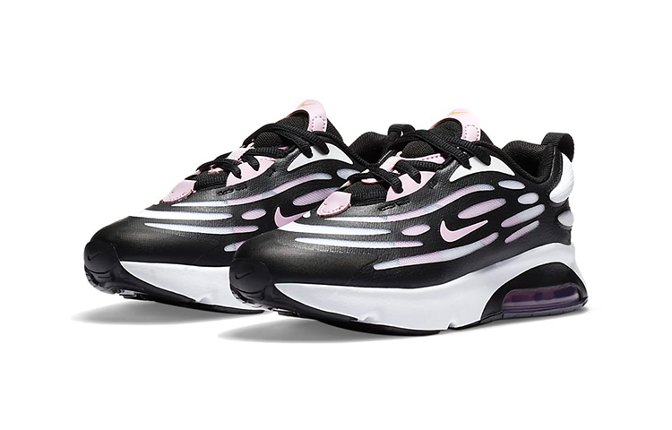 Lookbook (Preschool) Nike Air Max Exosense 'White Black Light Arctic Pink' CN7877-101