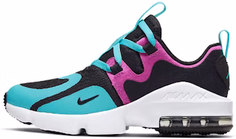 (Preschool) Nike Air Max Infinity 'Black Violet Aurora Green' BQ5310-003 (Preschool) Nike Air Max Infinity 'Black Violet Aurora Green' BQ5310-003