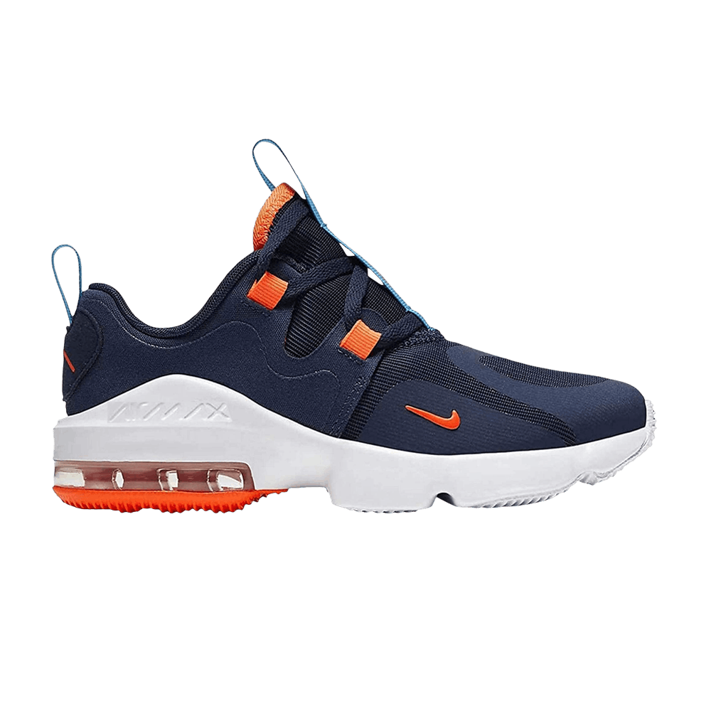 (Preschool) Nike Air Max Infinity 'Midnight Navy Hyper Crimson' BQ5310 ...