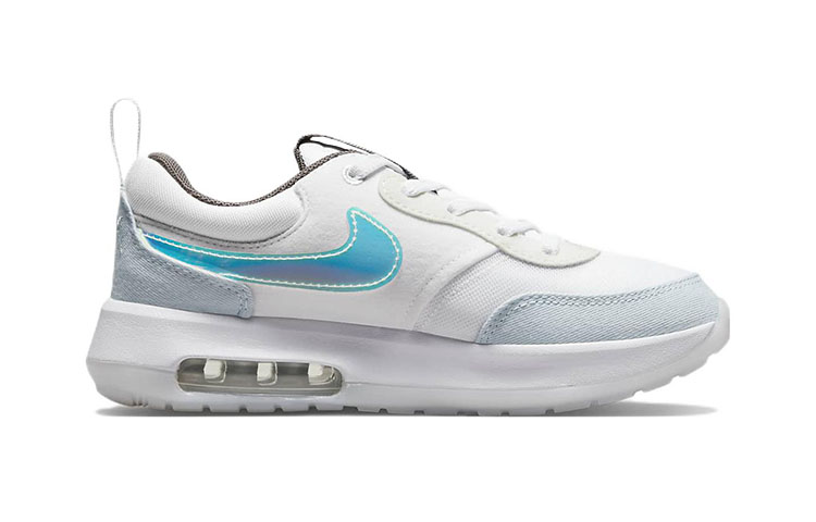 Order BP幼童 Nike Air Max Motif 低筒復古跑步鞋 白藍 可回收材料