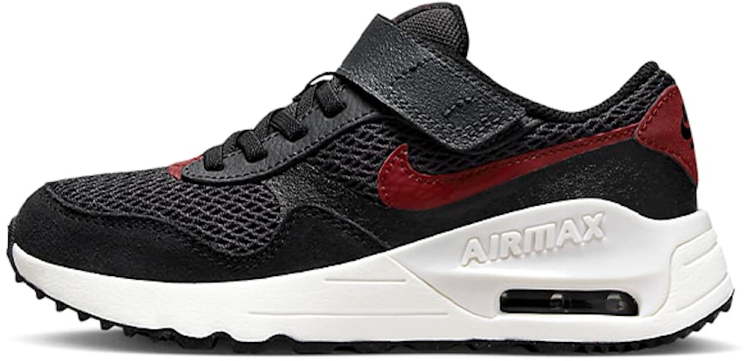 (學齡前兒童) Nike Air Max SYSTM '黑色團隊紅' DQ0285-003 Buy (學齡前兒童) Nike Air Max SYSTM '黑色團隊紅' DQ0285-003