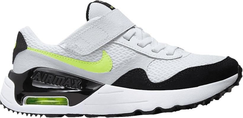 (學齡前)Nike Air Max SYSTM 'White Volt' DQ0285-100 Buy (學齡前)Nike Air Max SYSTM 'White Volt' DQ0285-100