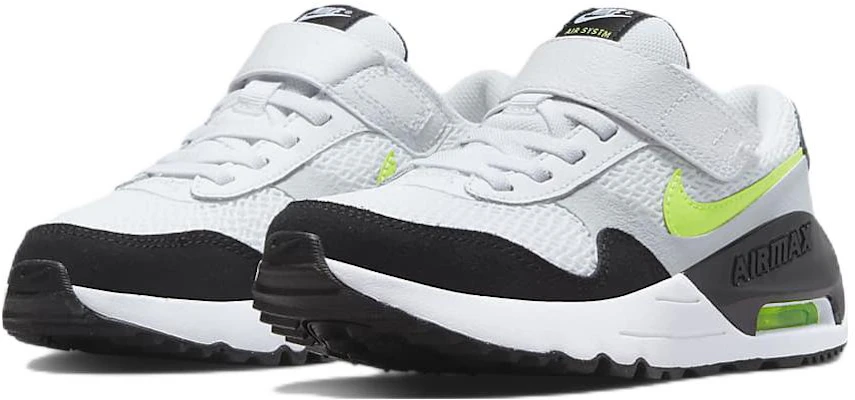 (PS) Nike Air Max SYSTM ''Wit Volt'' DQ0285-100 Lookbook (PS) Nike Air Max SYSTM ''Wit Volt'' DQ0285-100