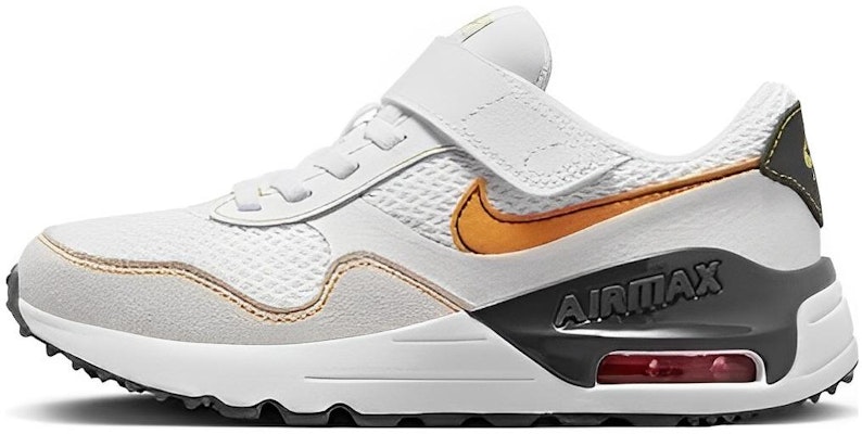 (PS) 耐克Air Max SYSTM运动鞋“白色鲜橙” DQ0285-109 Buy (PS) 耐克Air Max SYSTM运动鞋“白色鲜橙” DQ0285-109