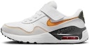 Buy (PS) 耐克Air Max SYSTM运动鞋“白色鲜橙” DQ0285-109
